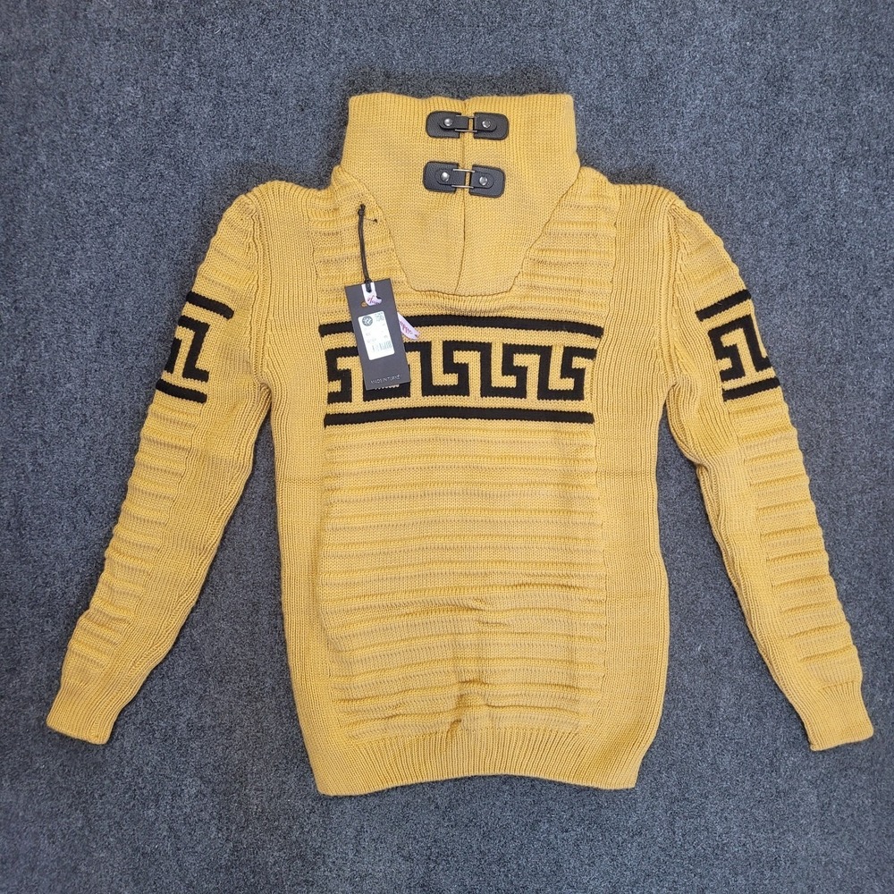 Young Republic Yellow Mustard Men's Sweater sz XXL - Picture 2 of 10